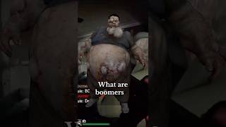 What are boomers ? 👀 #horrorgaming #horror #gaming #lore #residentevil #left4dead2 #ps5