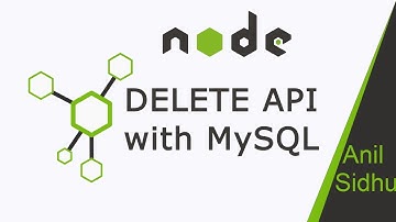 Node JS Tutorial #52 DELETE API with MySQL