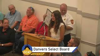 Select Board Meeting - 8/12/25