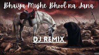 Bhaiya Mujhe Bhool Na Jana – Nadeem Sarwar | New Noha 2025 | DJ Remix | Muharram Emotional Beat #new
