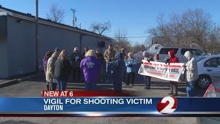 Vigil held for man shot outside PC's Lounge