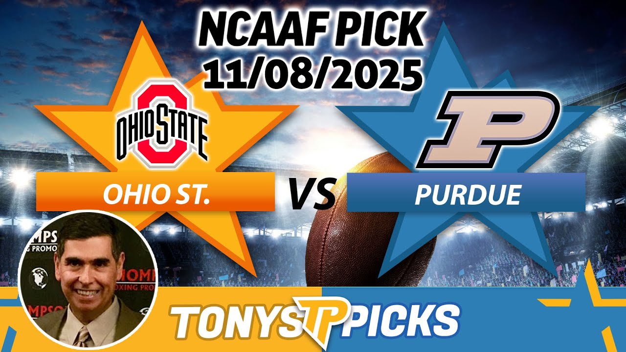 Ohio St vs Purdue Pick 11/8/25 College Football Week 11 Pick Prediction ...