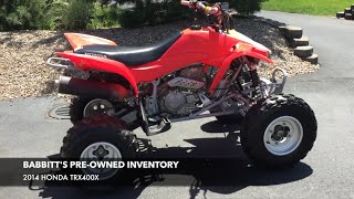 Babbitt's Pre-Owned | 2014 Honda TRX400X