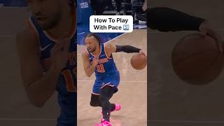 How to play with pace ⏯️