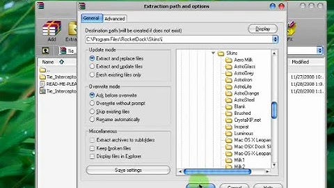 How to Download and Instal RocketDock Themes (Transforming windows to mac os x leopard. Part 2)
