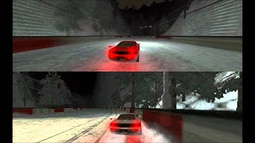 Unity Racing Game Prototype Split-Screen