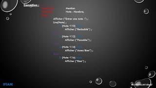Algorithme _ Les tests