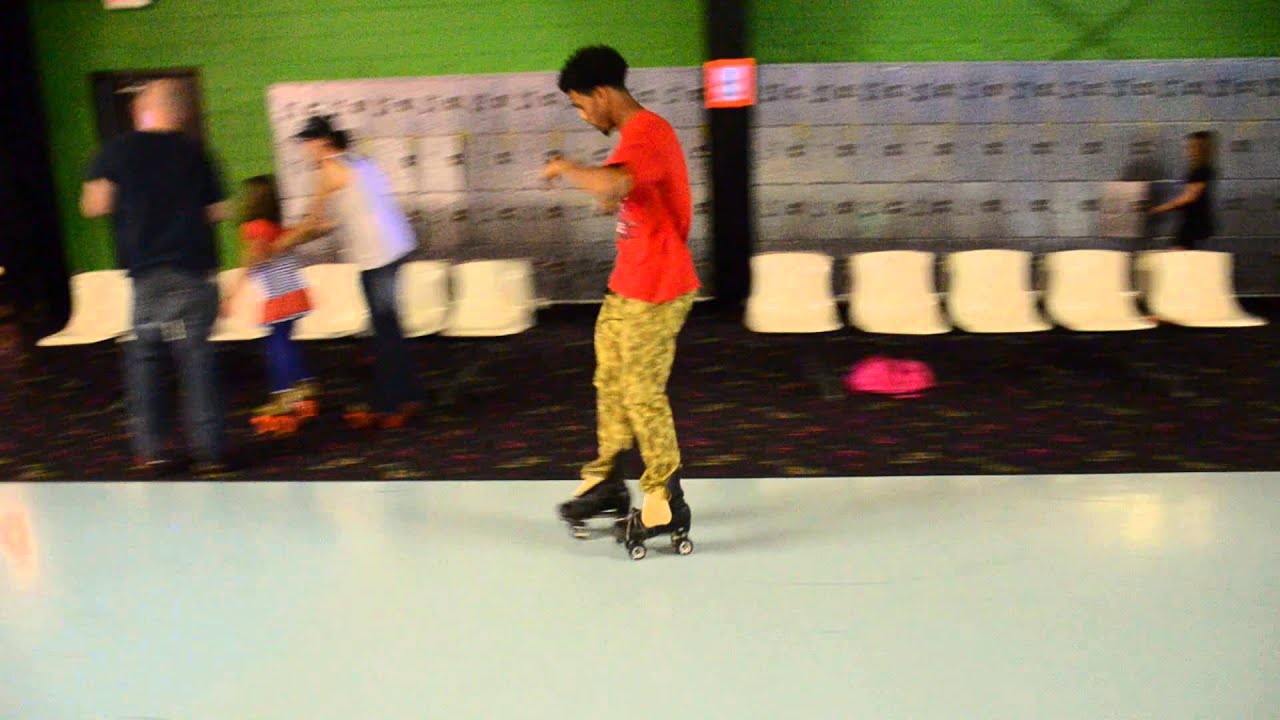 Quad City Cuttaz: D Fresh practicing at Skate City