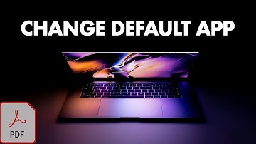 How To Change The Default Opening App In Mac