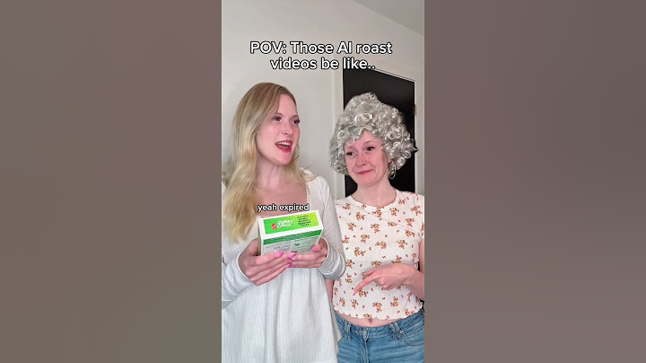 #pov Those AI roast videos be like.. #skit #funny