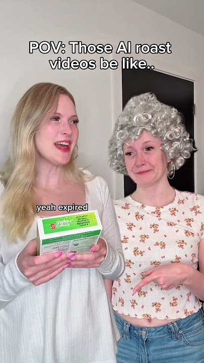 #pov Those AI roast videos be like.. #skit #funny