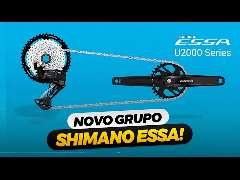 NOVO GRUPO SHIMANO ESSA! GRUPO DE 8 VELOCIDADES PARA AS BICICLETAS DE ENTRADA.