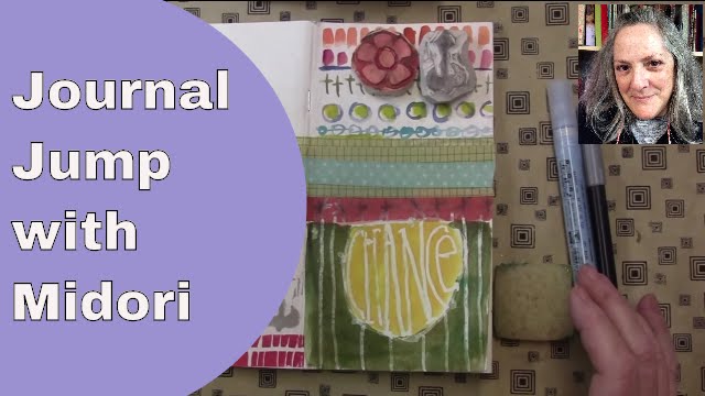 Midori Travelers Notebook Art Journal - YouTube