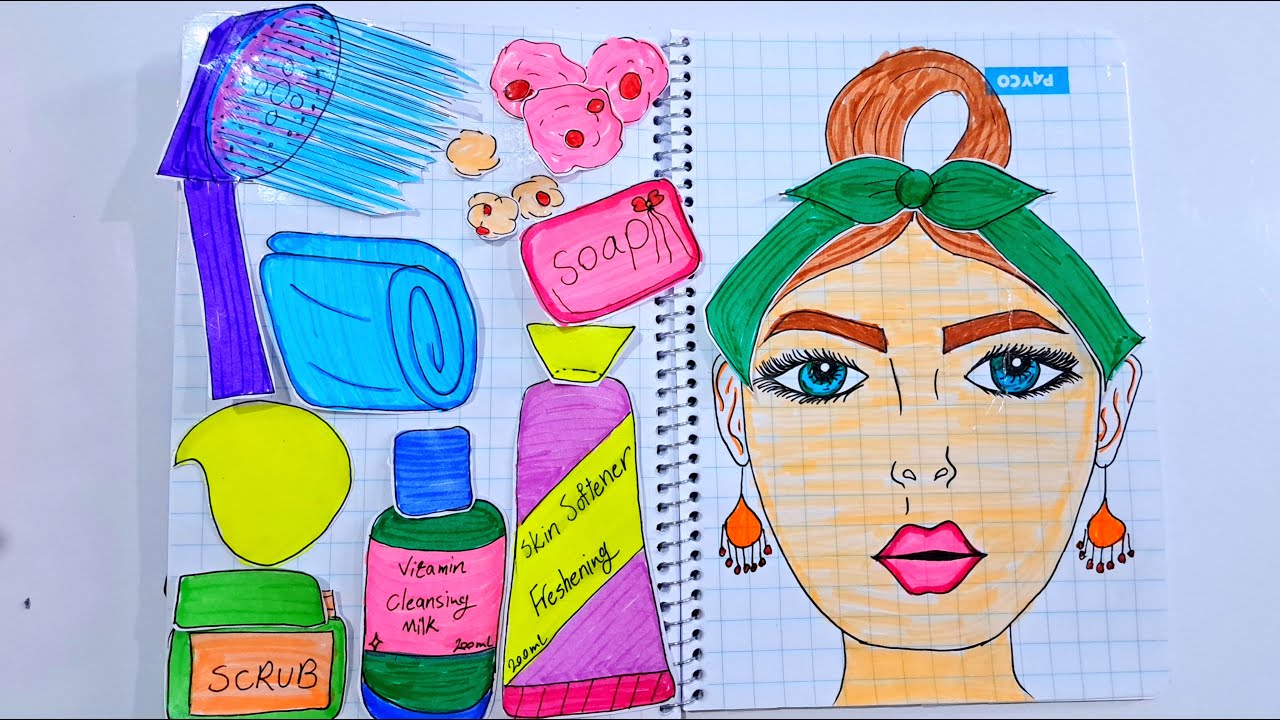 [💸paperdiy💸]skincare👩‍🦰[Tutorial] skincare routine |asmr for sleep😴 ...