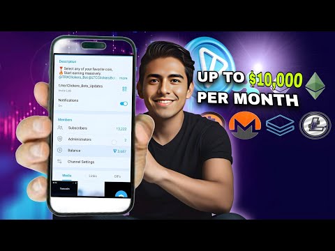 UNLOCK 10 TON MONTH On Telegram NO STRESS NO WORK JUST PROFIT 