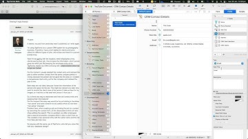 Prototyping a CRM in Tap Forms 5