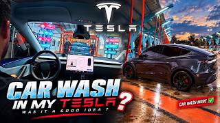 I Took My Tesla Through a Car Wash… Was I Crazy