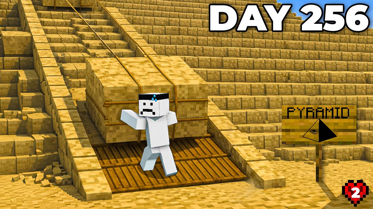 I Spent 21 Hours on Egypt in Hardcore Minecraft