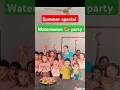 "Summer Special: Watermelon Party in Class!" #shorts  #SummerFunWithKids  #TarboozParty