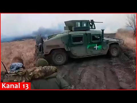 Combat footage of Ukrainian fighters on Russian border