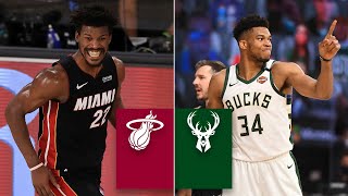 Check out highlights from game 1 between jimmy butler and the miami
heat against giannis antetokounmpo milwaukee bucks. ✔️subscribe to
espn+ https://...