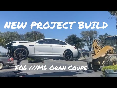 Rebuilding A Wrecked Copart Auction BMW M6 Gran Coupe