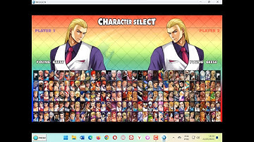 Young Geese Howard In CVS POTS Style for Capcom Vs SNK Evolution Kore