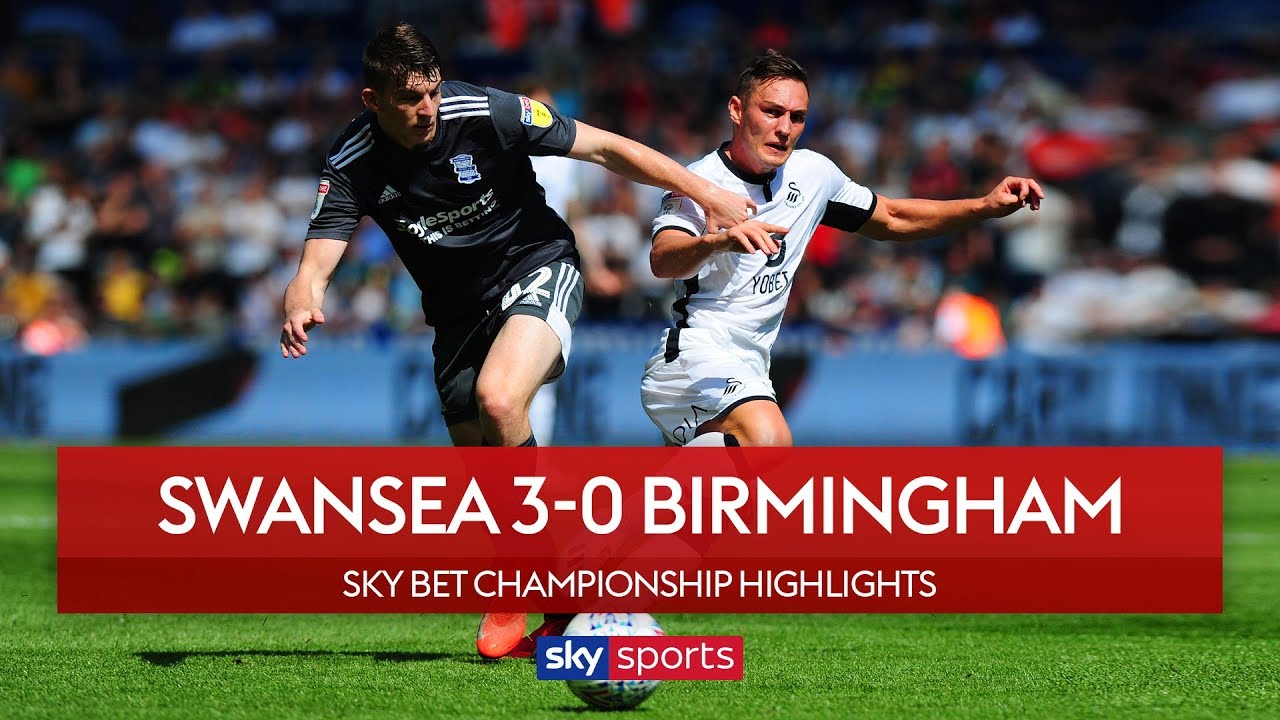 HIGHLIGHTS | Swansea 3-0 Birmingham | EFL Championship | 25th August 2019