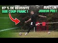 Deviens une machine sur coup franc avec ces 4 exercices  avec un joueur pro hyper chaud