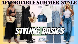 How to Style Affordable Summer Basics