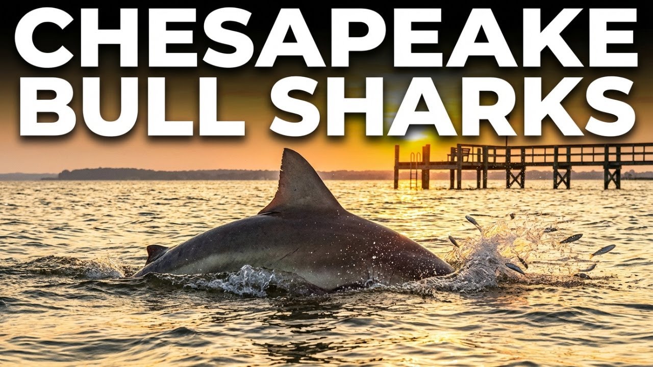 Bull Sharks in Chesapeake Bay: Spot Them & Stay Safe - YouTube