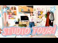 Art Studio Tour! (with puppet cameos!)