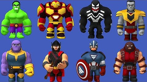 GIANT RUN: SMASH  & CRASH ALL HEROES UNLOCKED GAMEPLAY  WALKTHROUGH PART 2 ALL LEVELS #20