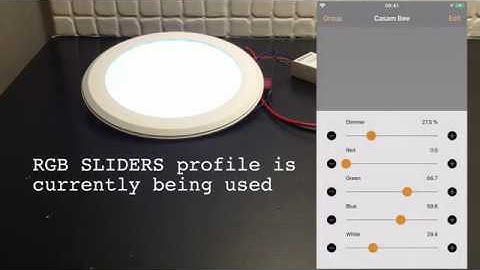 Casambi Tutorial 10 - CBU-PWM4 RGB profiles