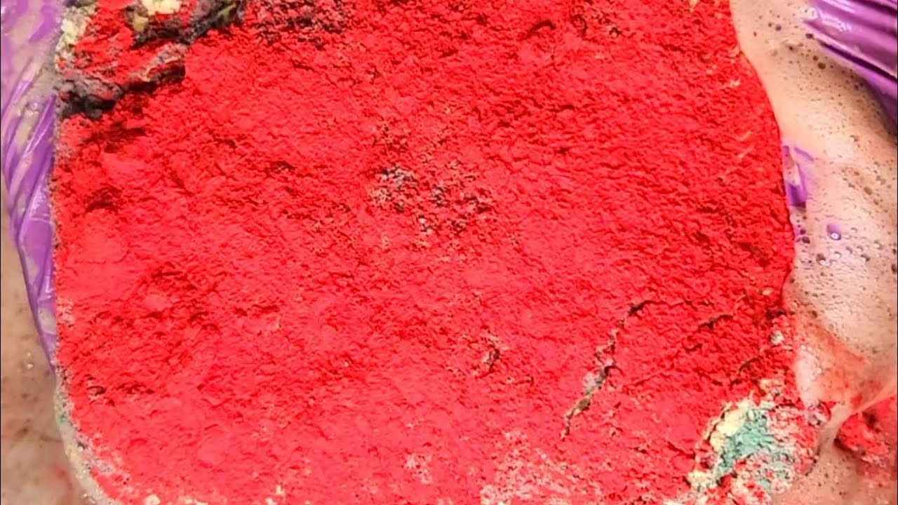 ASMR - ❤️💛💚Happy Black History Month Paste! with Mr. Clean, Axion, mica colored recycled things