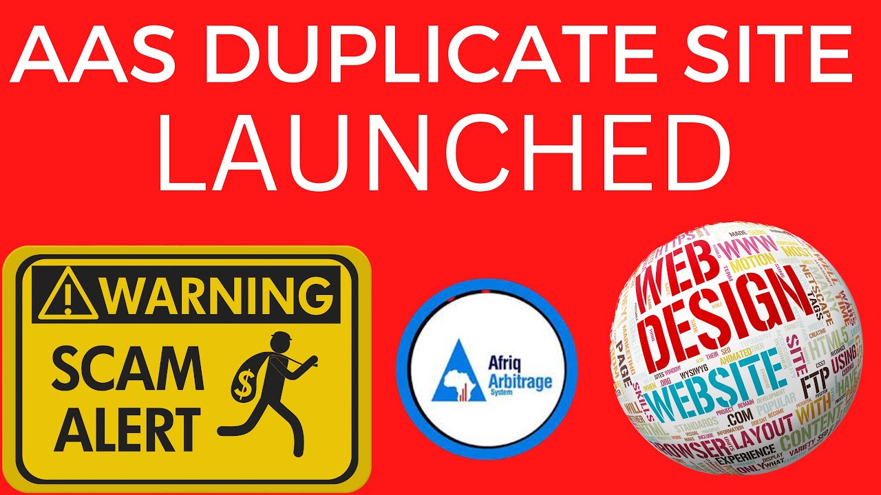 SCAM ALERT AAS DUPLICATE SITE LAUNCHED WWW AFRIQJMARBITRAGE US IS Scam alert aas duplicate site launched www afriqjmarbitrage us is