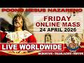 Quiapo Church Live Mass Today • 24 April  2026 • Friday