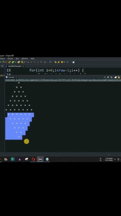 Java Program - Print Diamond shape Star Pattern in Java #javatutorial ...