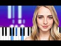 Katelyn Tarver - Love Me Again (Piano Tutorial)