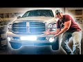 COLOQUEI LED NA MINHA DODGE RAM INTEIRA 😱