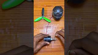 Helmet Look Fog Light &amp; Mini Fan Powered by Gear Motor #shorts #dcmotor