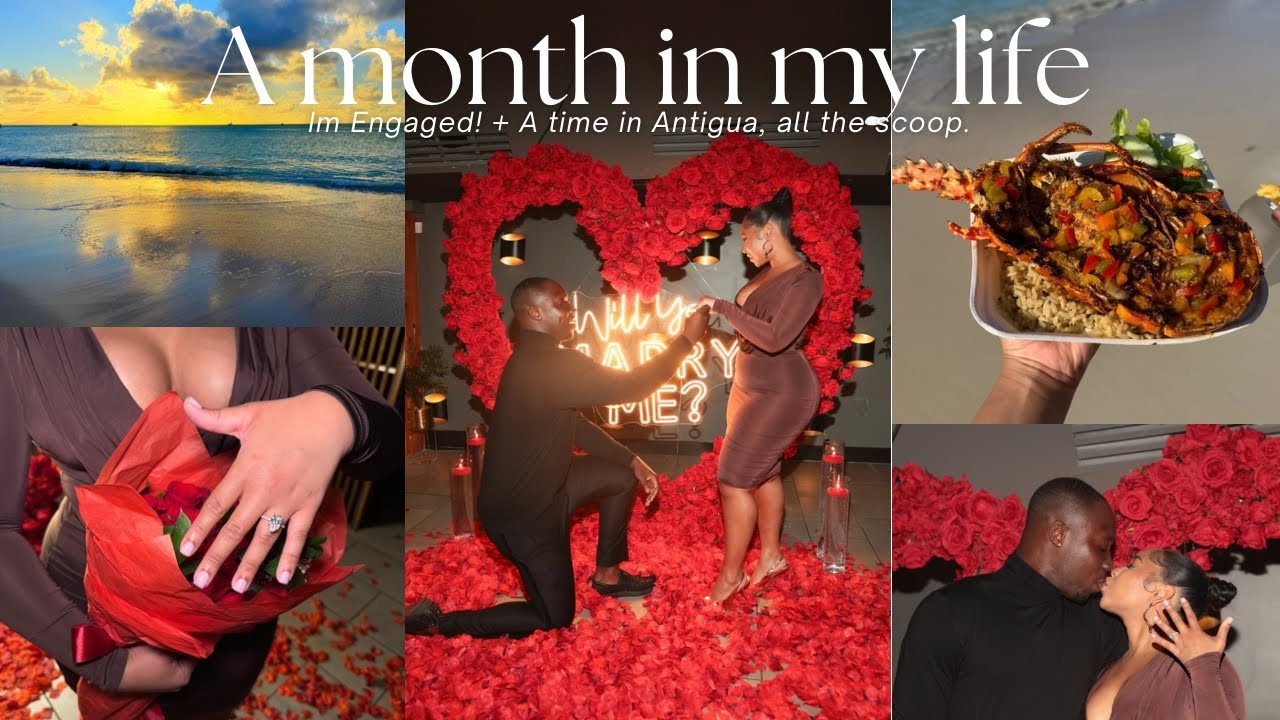 LIFE UPDATE| IM ENGAGED! LETS CHAT ABOUT IT + SPENDING TIME IN ANTIGUA FT MOLLYJEWELRYUS