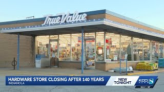 Mccoy True Value Hardware Closing Ends 140-Year Chapter In Indianola