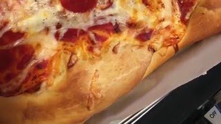 Using rhodes frozen bread dough to make pizzas.the thawed out for 5
hours. i took it of the freezer at 7 am. then shaped how wan...