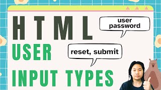 Tinateach HTML for beginners : More Input Types