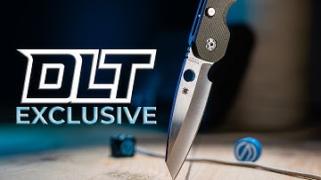 Spyderco Knives Smock | DLT Trading Exclusive Overview @SpydercoKnivesOfficial