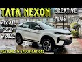 2024 Tata Nexon Creative Plus Manual | tata nexon all features and Specifications