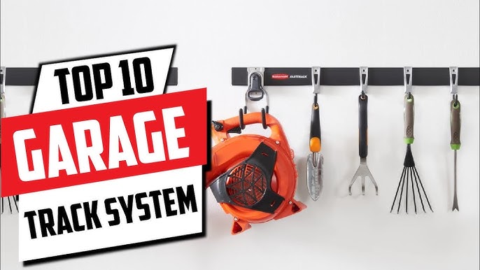 Easy Garage Storage Using the Rubbermaid FastTrack System - Life Love Larson