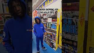 Firework Shopping For The 4Th Of July
