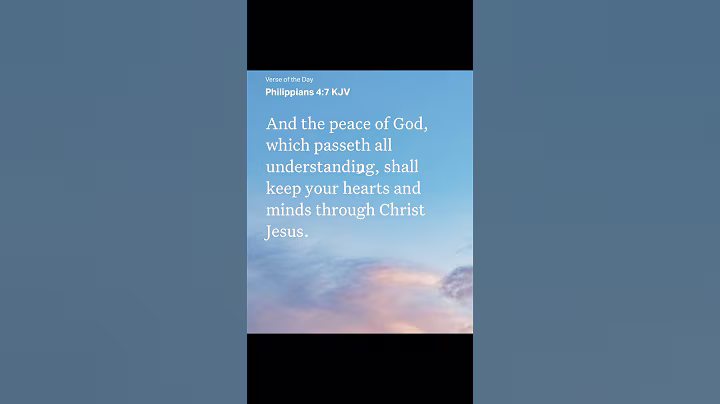 Philippians 4:7 KJV #dailyverse